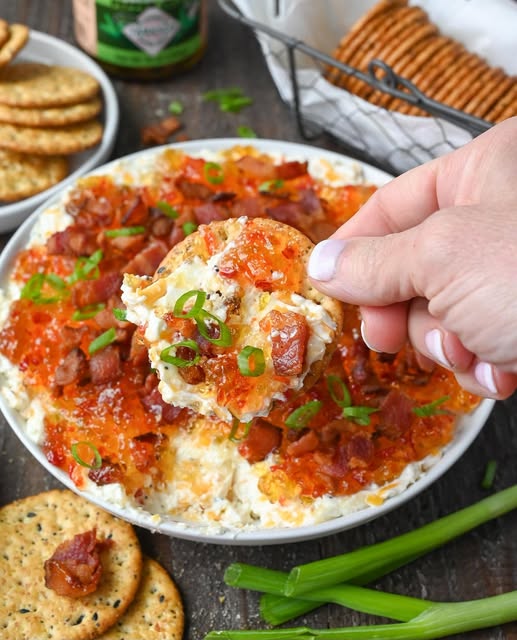 Cream Cheese Pepper Jelly Dip